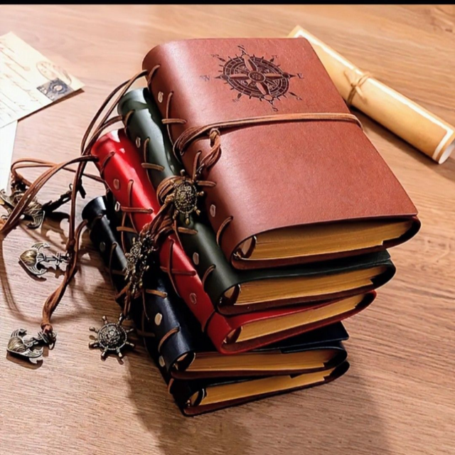 Carnet pirate en simili cuir 3