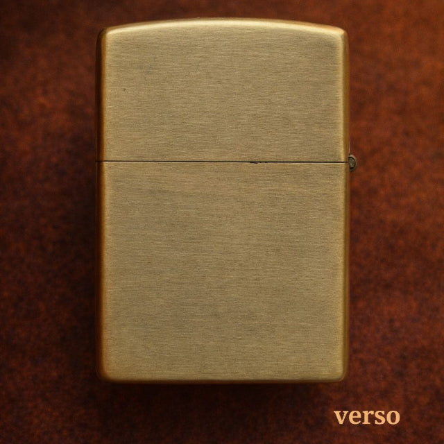 Briquet Tempête Métal Vintage – Feuille de Cannabis