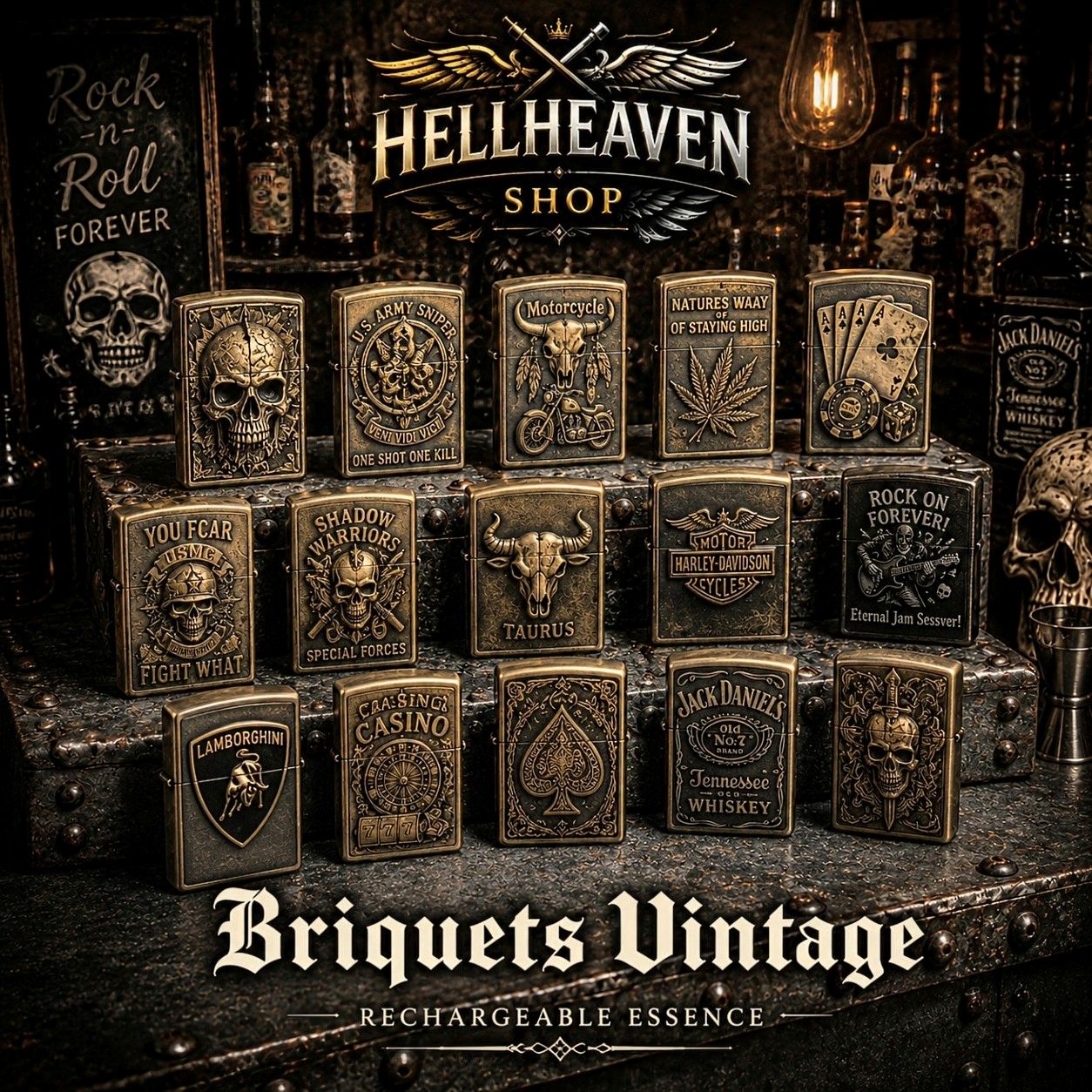 Briquets Vintage