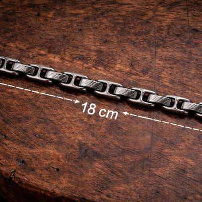 Bracelet Homme en acier inoxydable - Chaine élégante