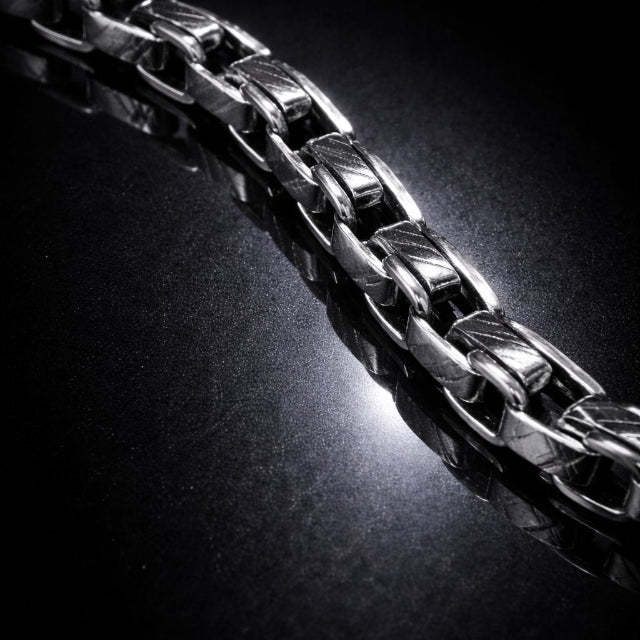 Bracelet Homme en acier inoxydable - Chaine élégante