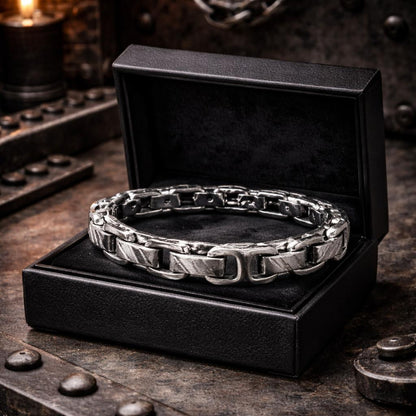 Bracelet Homme en acier inoxydable - Chaine élégante