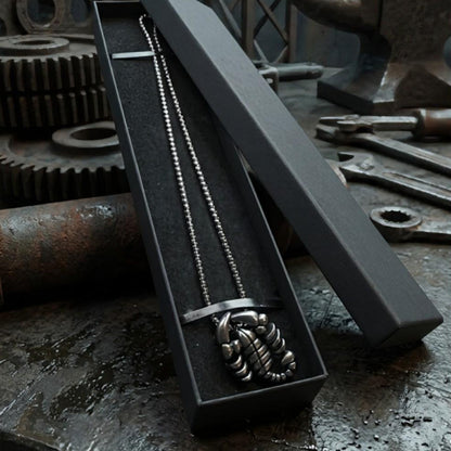Chaine en Acier Inoxydable - Pendentif scorpion - Unisexe