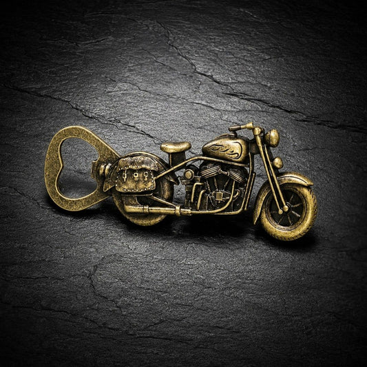 Décapsuleur Moto Vintage en Métal - Rock/Bikers
